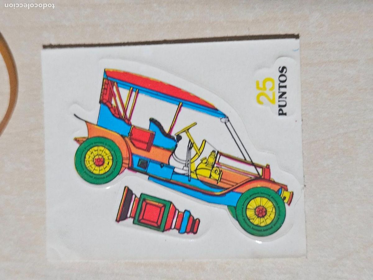 Coleccionismo cromos antiguos: CROMO ADHESIVO PEGATINA COLECCION CROMOLOCOMOCION BOLLYCAO PANRICO 1985