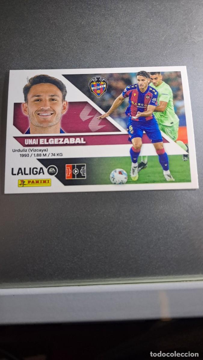 Coleccionismo cromos antiguos: CROMO ELGEZABAL 6 LEVANTE LIGA 2026 2027 26 27 ESTE PANINI NUNCA PEGADO