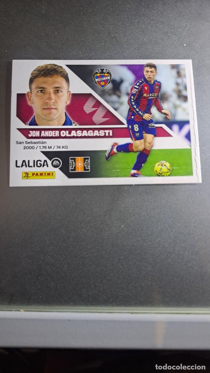 Coleccionismo cromos antiguos: CROMO OLASAGASTI 12 LEVANTE LIGA 2026 2027 26 27 ESTE PANINI NUNCA PEGADO