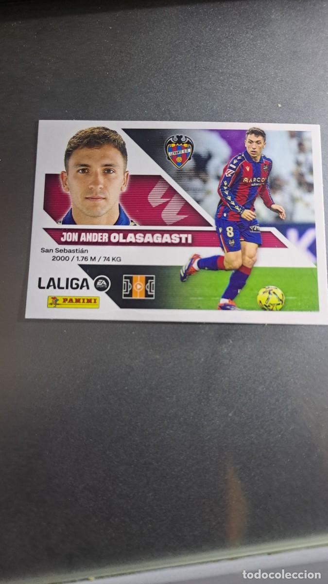 Coleccionismo cromos antiguos: CROMO OLASAGASTI 12 LEVANTE LIGA 2026 2027 26 27 ESTE PANINI NUNCA PEGADO