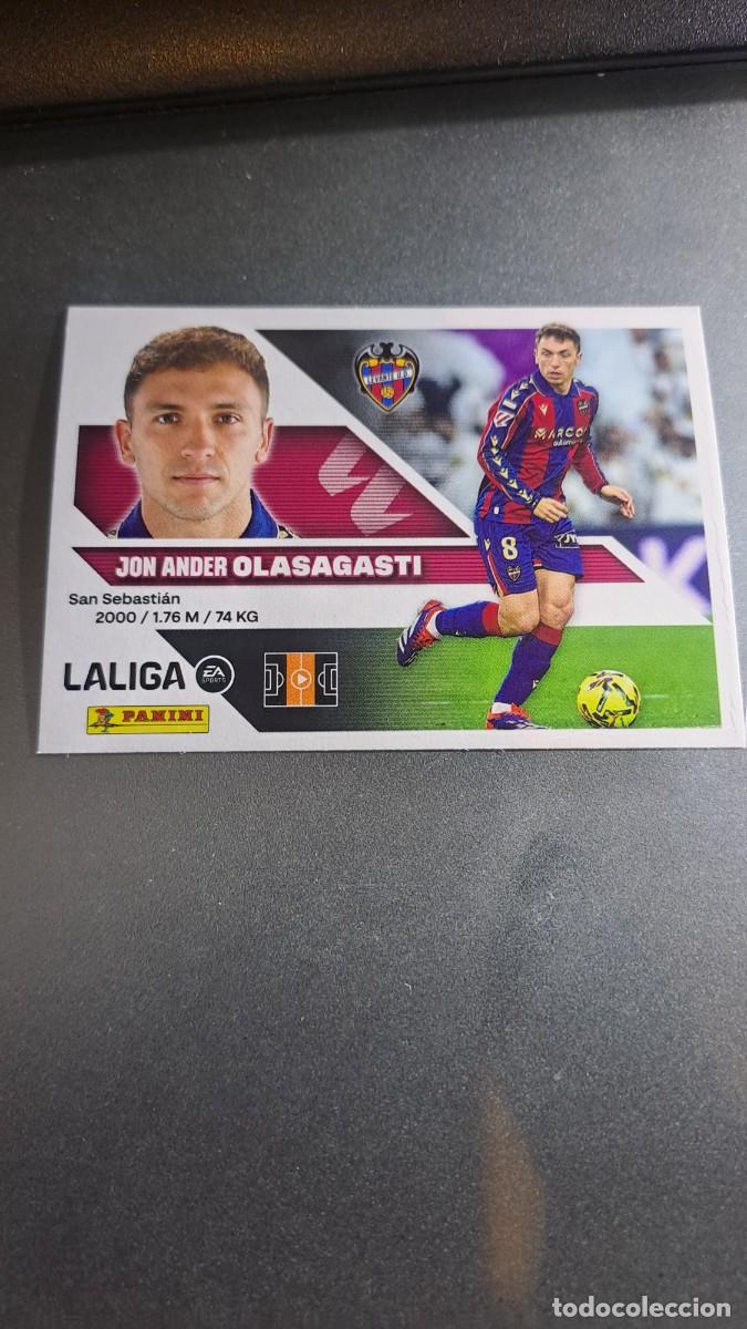 Coleccionismo cromos antiguos: CROMO OLASAGASTI 12 LEVANTE LIGA 2026 2027 26 27 ESTE PANINI NUNCA PEGADO