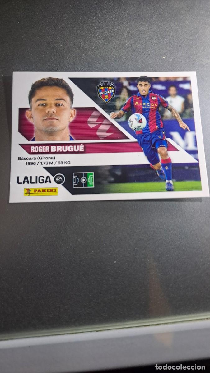 Coleccionismo cromos antiguos: CROMO BRUGUE 17 LEVANTE LIGA 2026 2027 26 27 ESTE PANINI NUNCA PEGADO