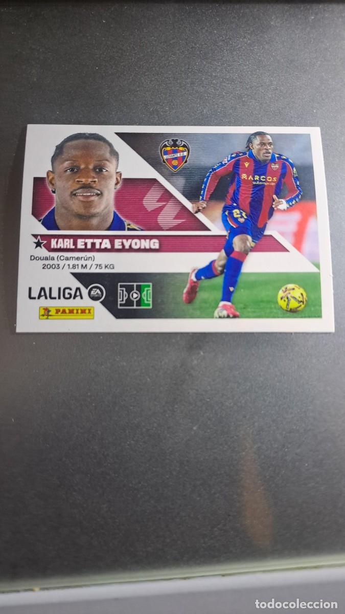 Coleccionismo cromos antiguos: CROMO ETTA EYONG 19 LEVANTE LIGA 2026 2027 26 27 ESTE PANINI NUNCA PEGADO