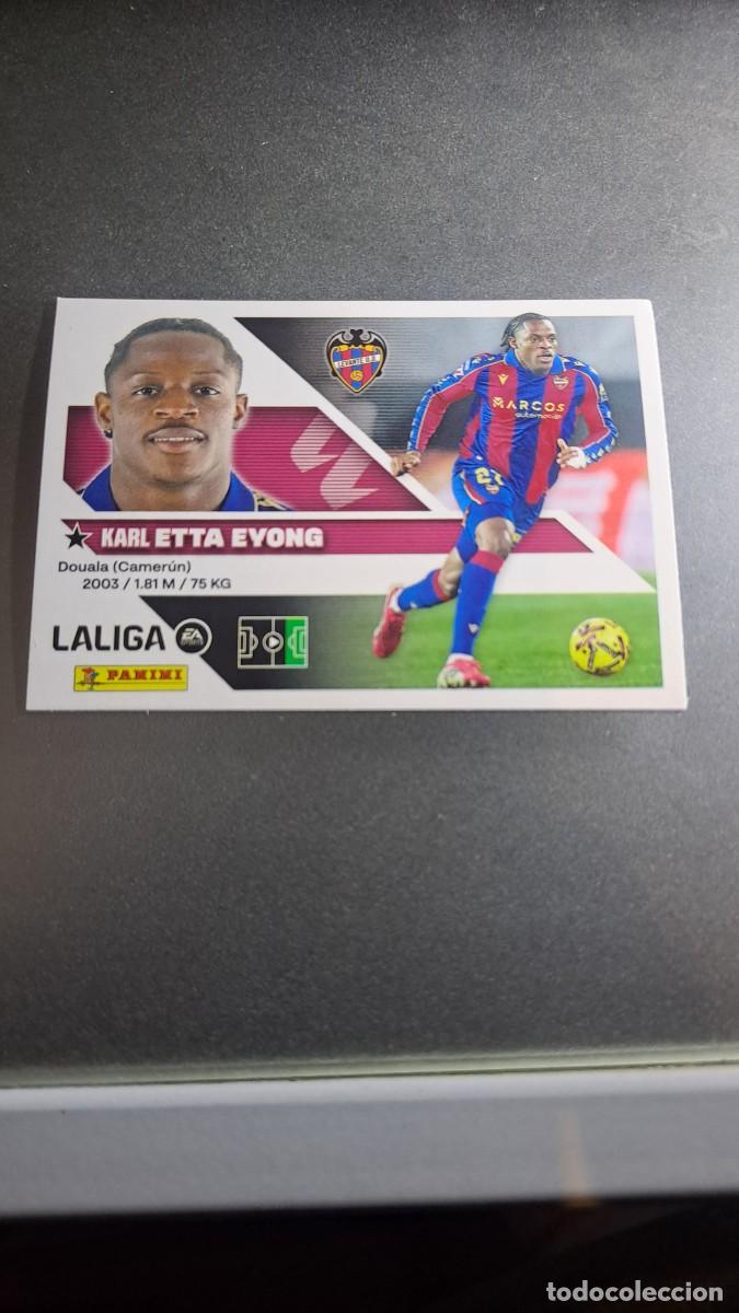 Coleccionismo cromos antiguos: CROMO ETTA EYONG 19 LEVANTE LIGA 2026 2027 26 27 ESTE PANINI NUNCA PEGADO