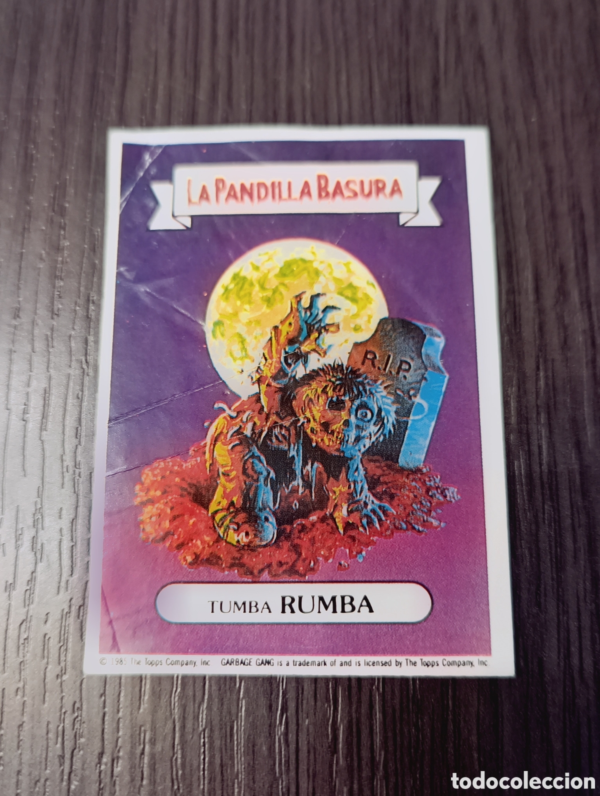 Coleccionismo cromos antiguos: Antiguo Cromo N&deg;7 La Pandilla Basura