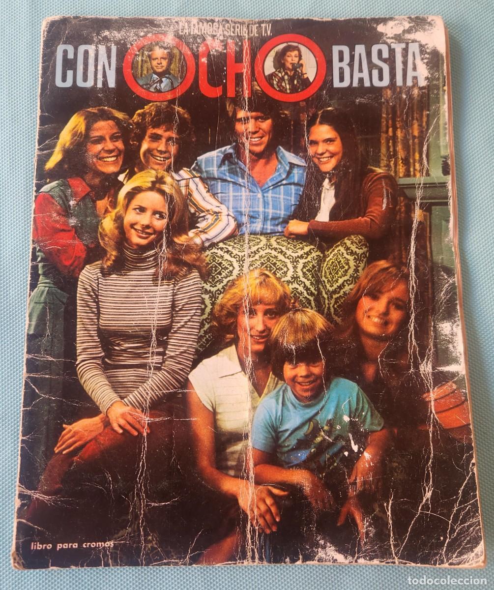 Coleccionismo cromos antiguos: &Aacute;lbum de CROMOS Con Ocho Basta - a&ntilde;o 1979