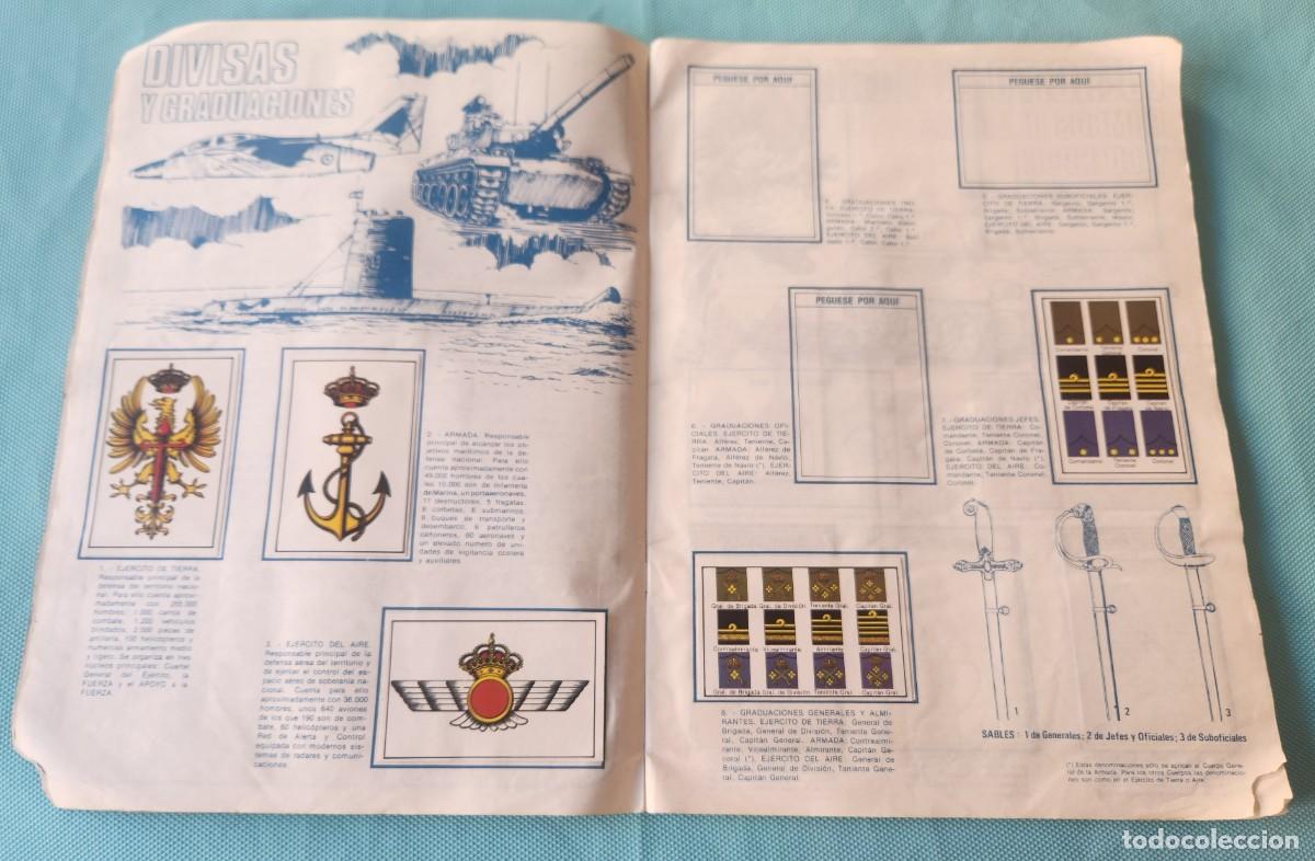 Coleccionismo cromos antiguos: Nuestros Ej&eacute;rcitos - &Aacute;lbum de Cromos del a&ntilde;o 1982 - Foto 2