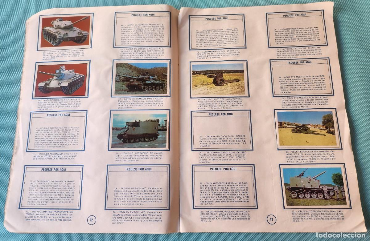 Coleccionismo cromos antiguos: Nuestros Ej&eacute;rcitos - &Aacute;lbum de Cromos del a&ntilde;o 1982 - Foto 5