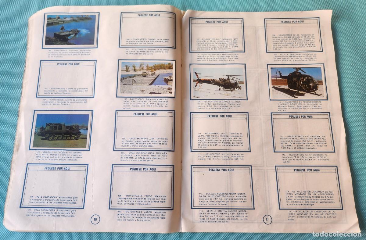 Coleccionismo cromos antiguos: Nuestros Ej&eacute;rcitos - &Aacute;lbum de Cromos del a&ntilde;o 1982 - Foto 6