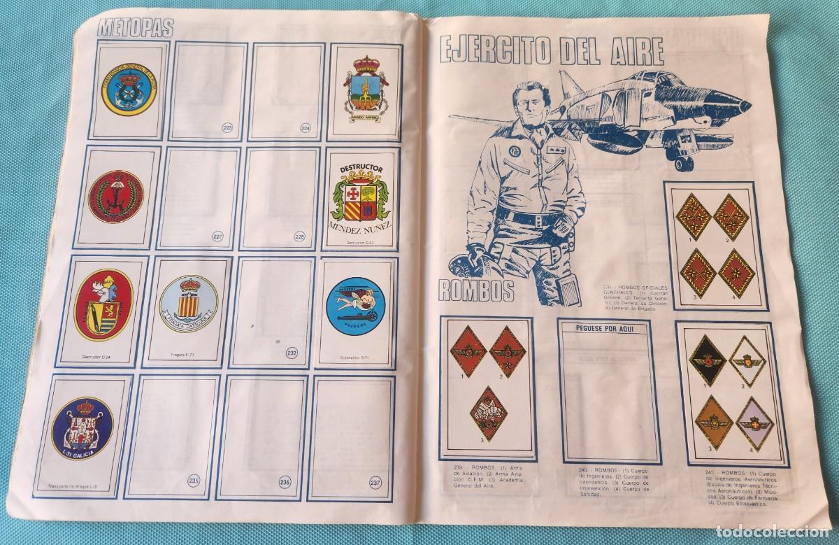 Coleccionismo cromos antiguos: Nuestros Ej&eacute;rcitos - &Aacute;lbum de Cromos del a&ntilde;o 1982 - Foto 9