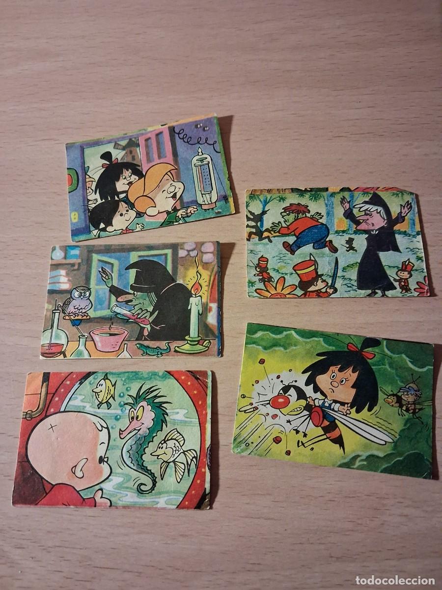 Coleccionismo cromos antiguos: 5 cromos FAMILIA TELERIN