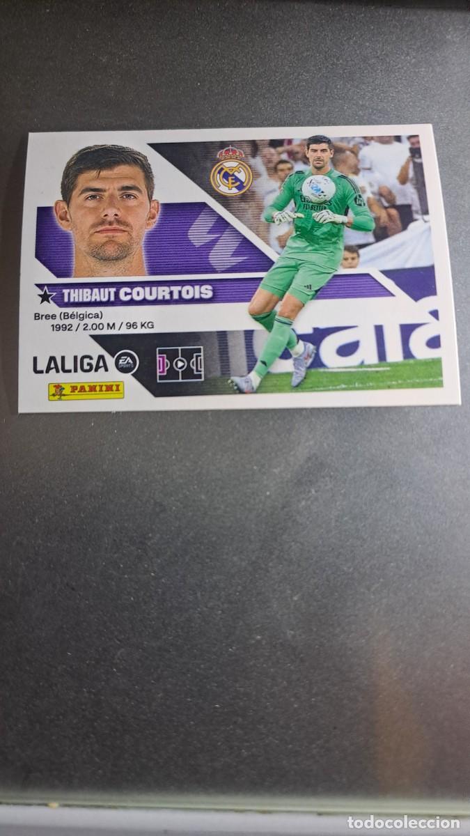 Coleccionismo cromos antiguos: CROMO COURTOIS 3 REAL MADRID LIGA 2026 2027 26 27 ESTE PANINI NUNCA PEGADO