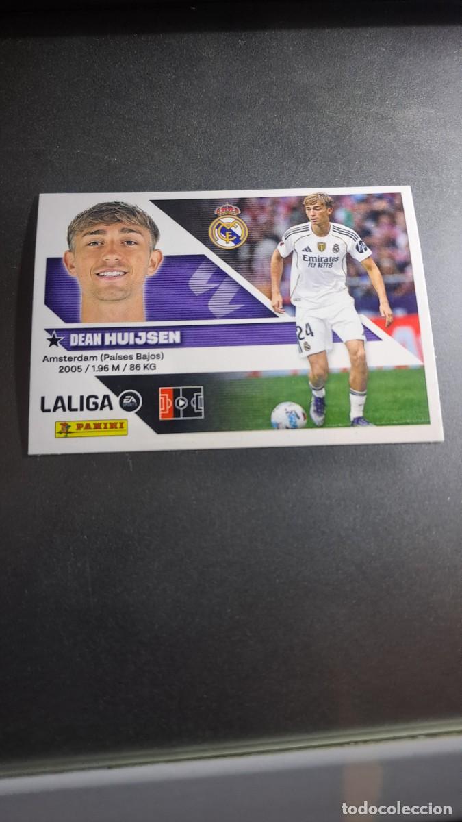 Coleccionismo cromos antiguos: CROMO HUIJSEN 9 REAL MADRID LIGA 2026 2027 26 27 ESTE PANINI NUNCA PEGADO