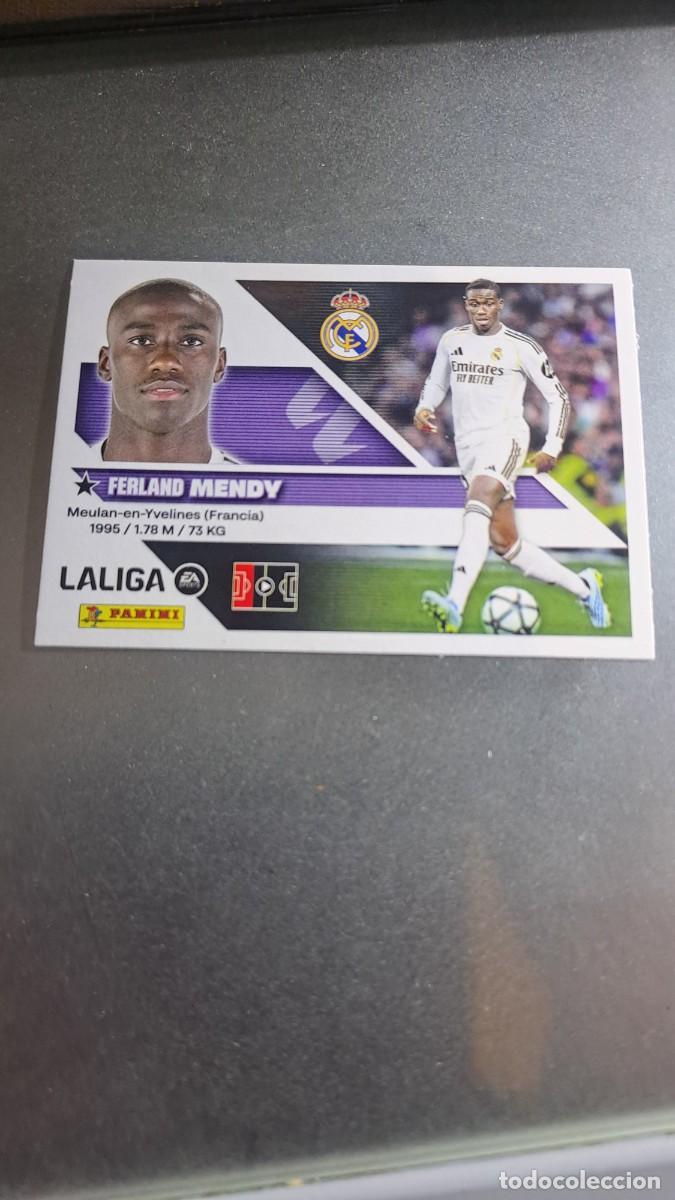 Coleccionismo cromos antiguos: CROMO MENDY 10B 10 B REAL MADRID LIGA 2026 2027 26 27 ESTE PANINI NUNCA PEGADO
