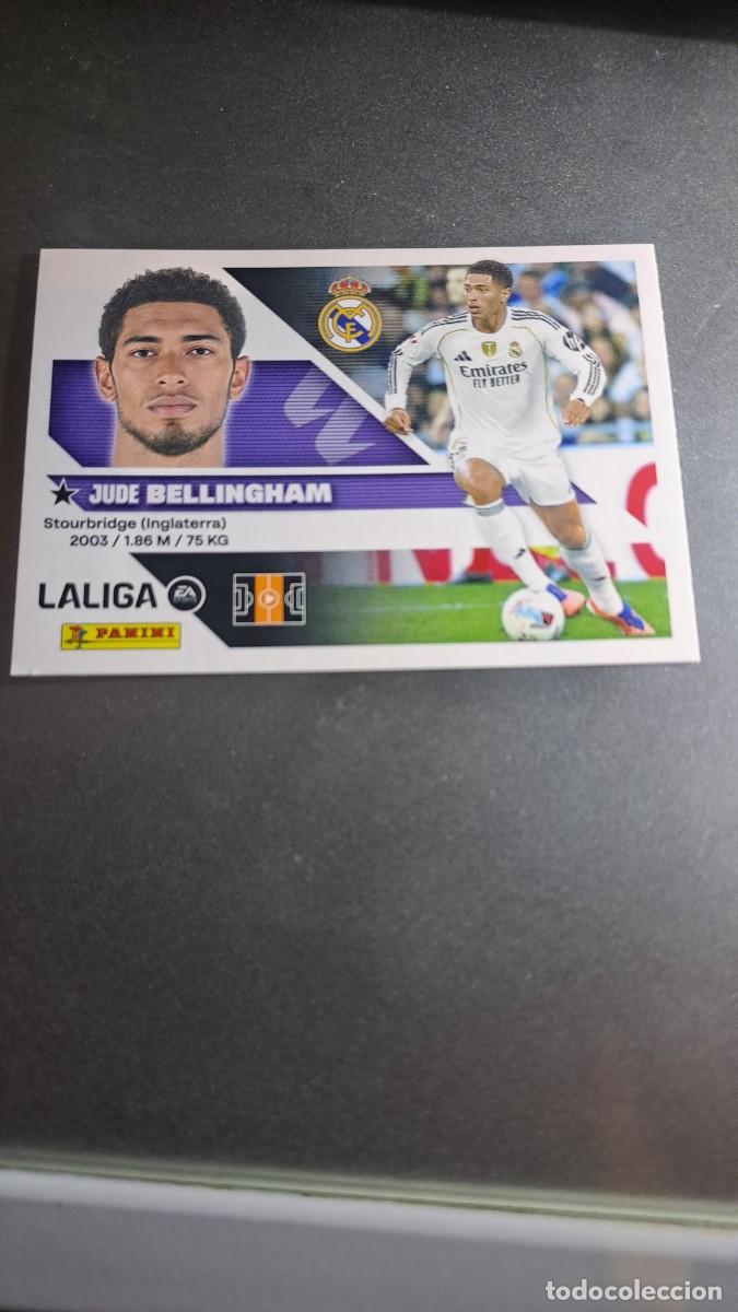 Coleccionismo cromos antiguos: CROMO BELLINGHAM 14 REAL MADRID LIGA 2026 2027 26 27 ESTE PANINI NUNCA PEGADO