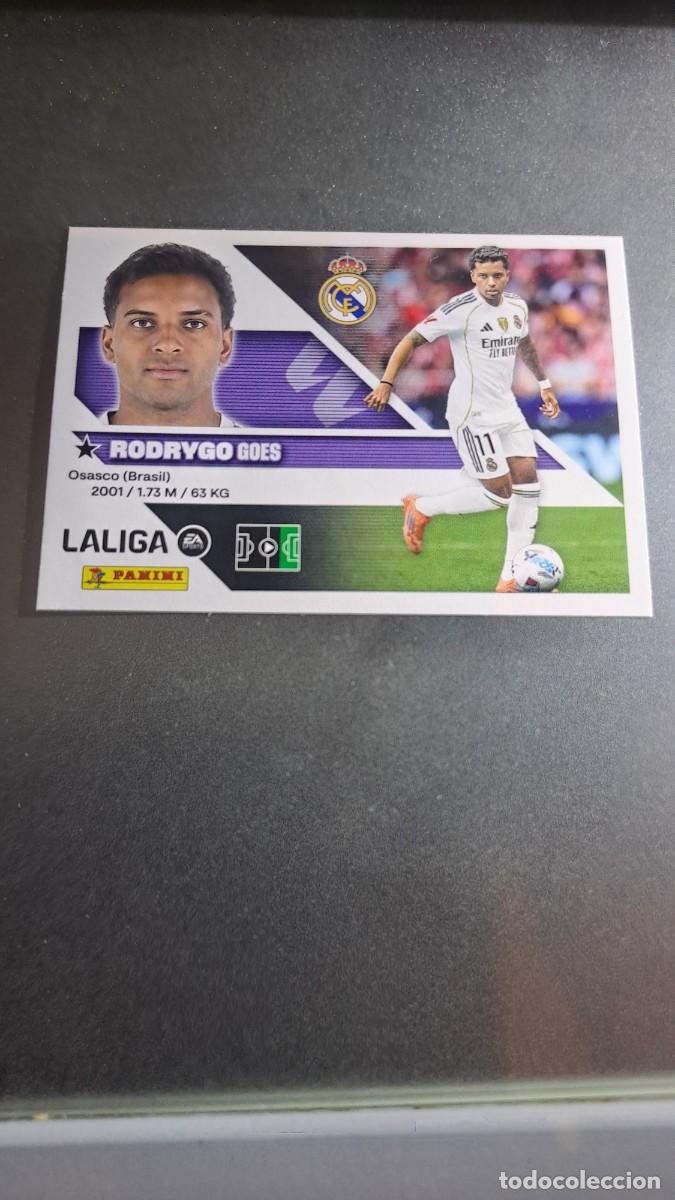 Coleccionismo cromos antiguos: CROMO RODRYGO 18 REAL MADRID LIGA 2026 2027 26 27 ESTE PANINI NUNCA PEGADO
