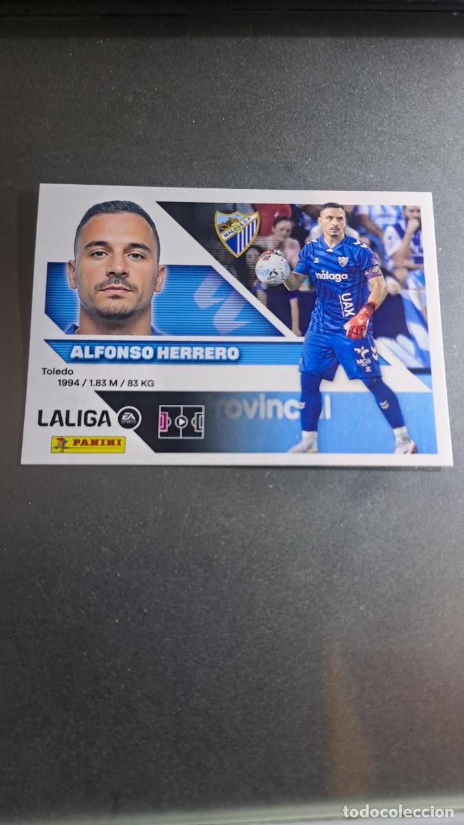 Coleccionismo cromos antiguos: CROMO ALFONSO HERRERO 3 MALAGA LIGA 2026 2027 26 27 ESTE PANINI NUNCA PEGADO