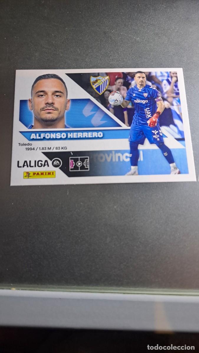 Coleccionismo cromos antiguos: CROMO ALFONSO HERRERO 3 MALAGA LIGA 2026 2027 26 27 ESTE PANINI NUNCA PEGADO