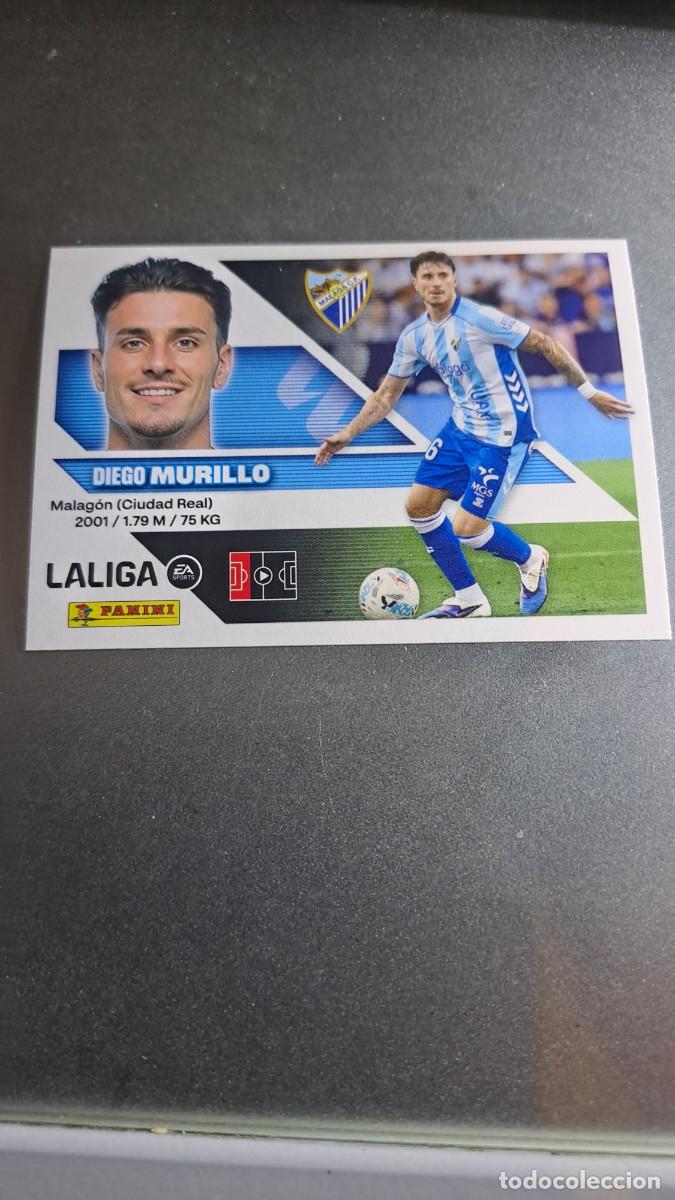 Coleccionismo cromos antiguos: CROMO MURILLO 6 MALAGA LIGA 2026 2027 26 27 ESTE PANINI NUNCA PEGADO