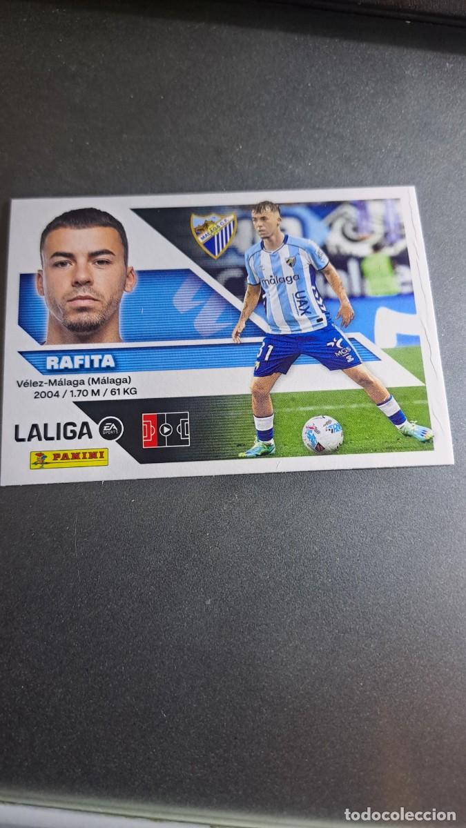 Coleccionismo cromos antiguos: CROMO RAFITA 9 MALAGA LIGA 2026 2027 26 27 ESTE PANINI NUNCA PEGADO