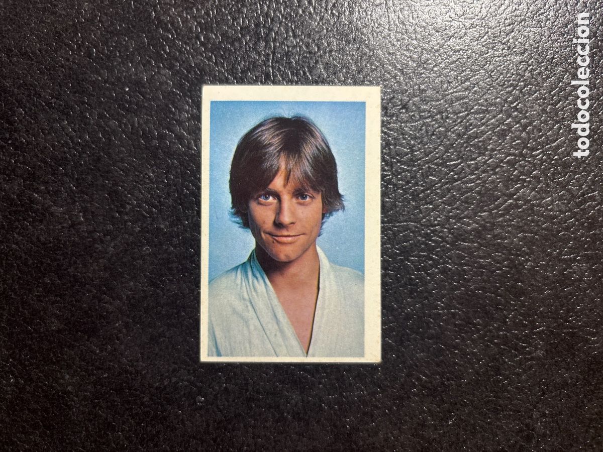 Coleccionismo cromos antiguos: CROMO LA GUERRA DE LAS GALAXIAS STAR WARS ORIGINAL N&ordm; 1 LUKE SKYWALKER EDITORIAL PACOSA 2 1977