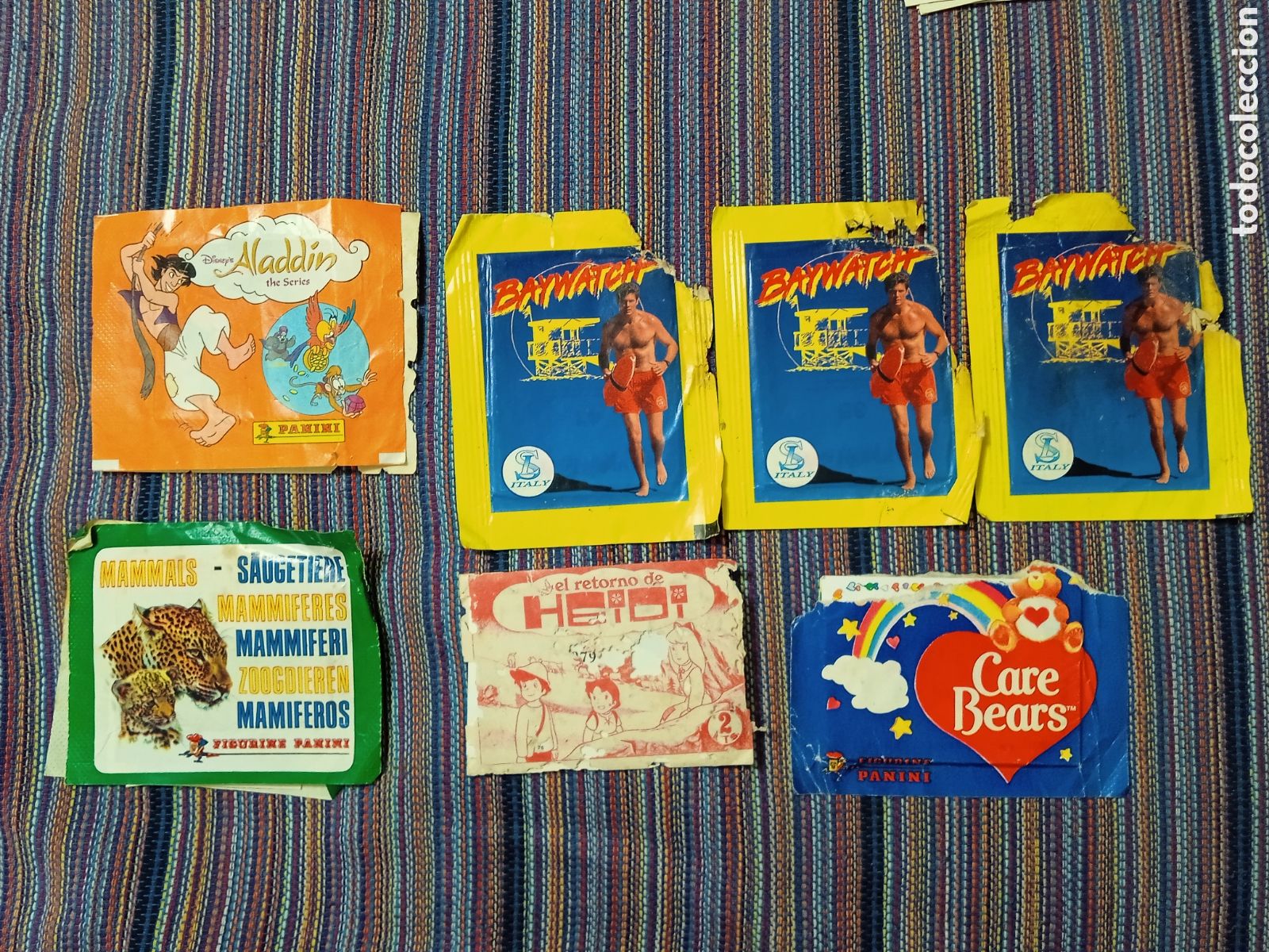 Coleccionismo cromos antiguos: LOTE DE SOBRES TODOS CON CROMOS Y CROMOS SUELTOS DETERIOROS