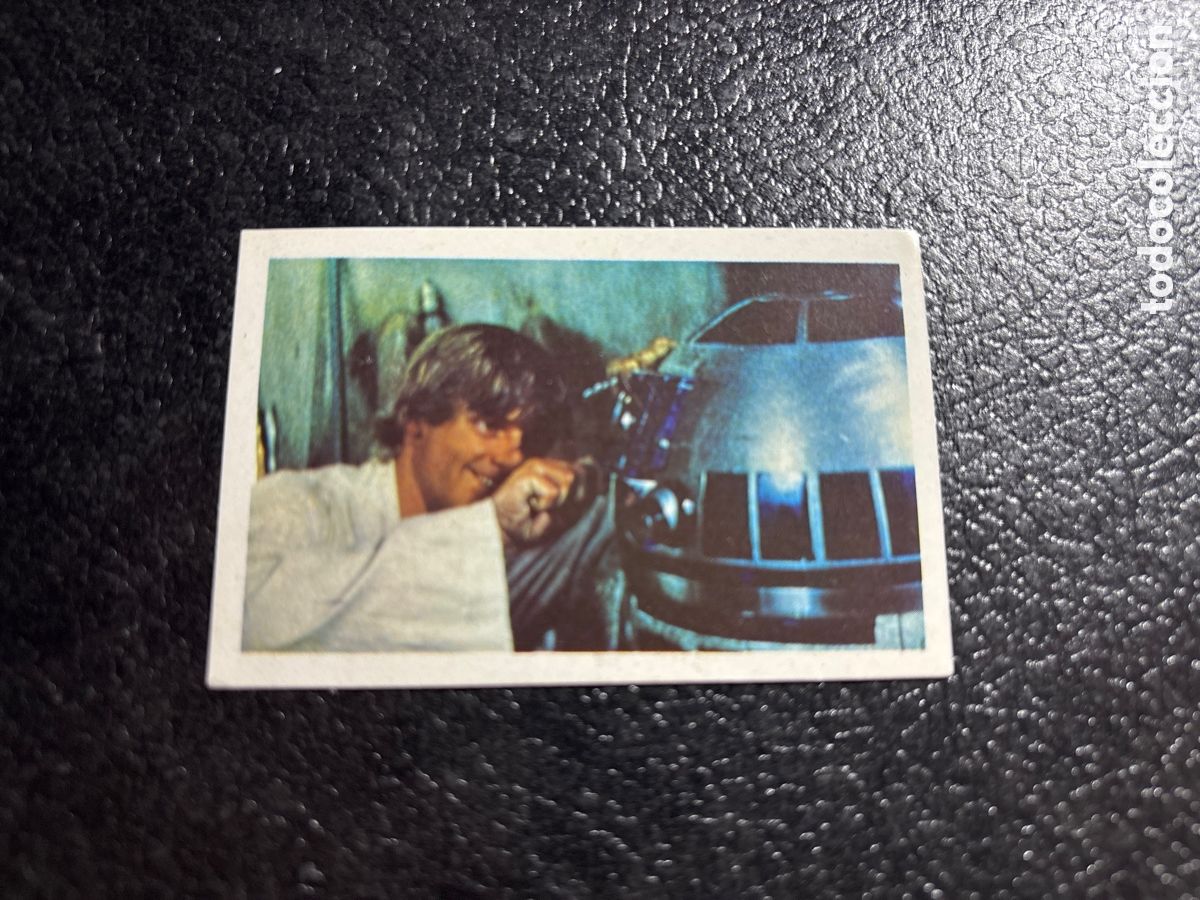 Coleccionismo cromos antiguos: CROMO LA GUERRA DE LAS GALAXIAS STAR WARS ORIGINAL N&ordm; 41 LUKE SKYWALKER R2D2 EDITORIAL PACOSA 2 1977