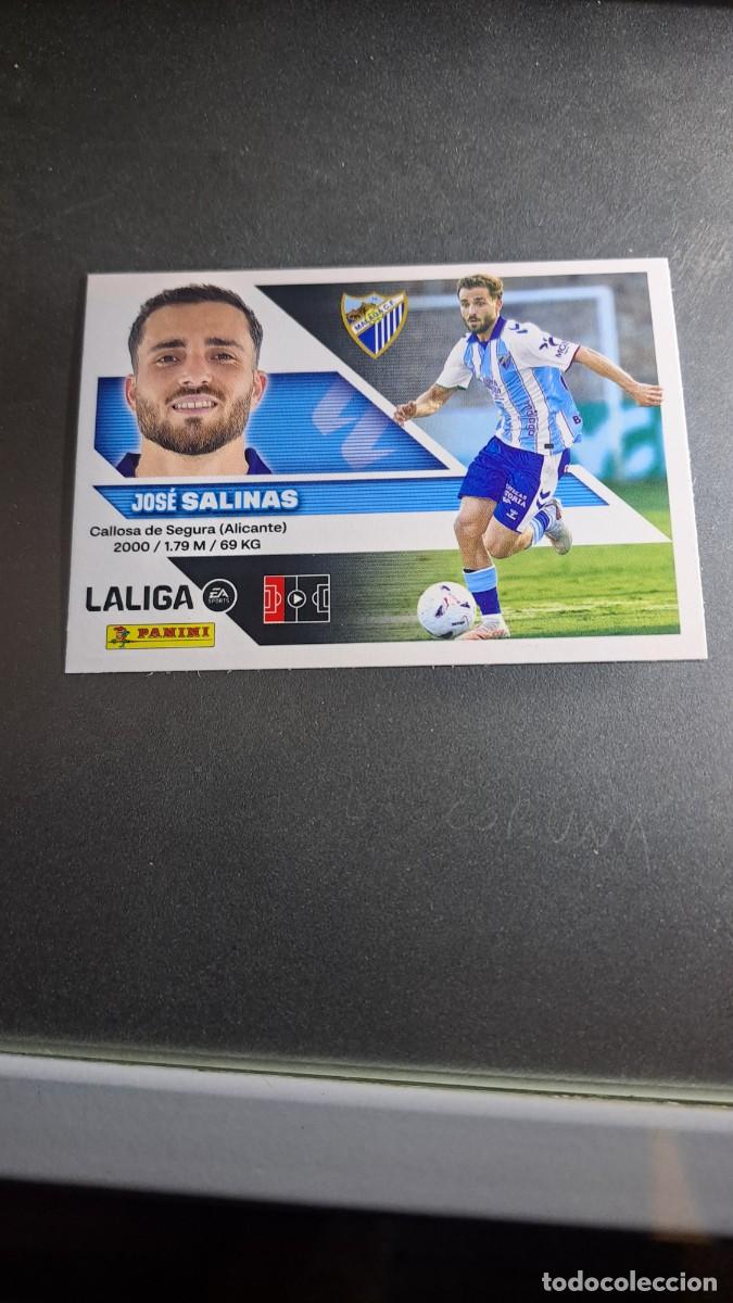Coleccionismo cromos antiguos: CROMO SALINAS 10 MALAGA LIGA 2026 2027 26 27 ESTE PANINI NUNCA PEGADO