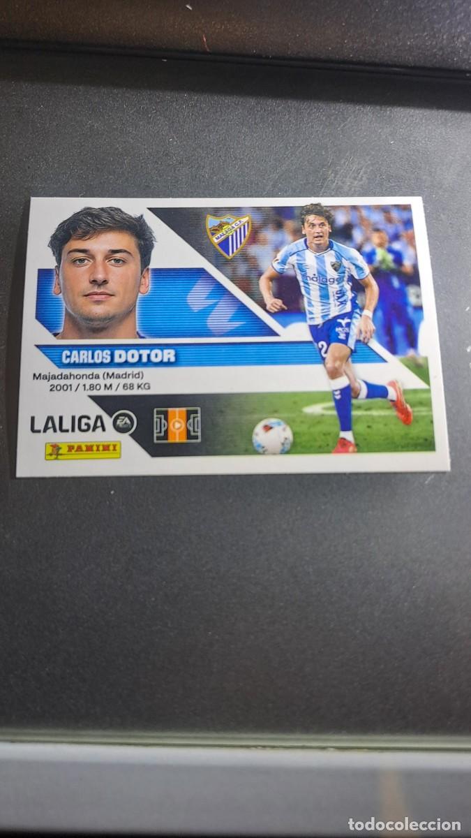 Coleccionismo cromos antiguos: CROMO DOTOR 14 MALAGA LIGA 2026 2027 26 27 ESTE PANINI NUNCA PEGADO