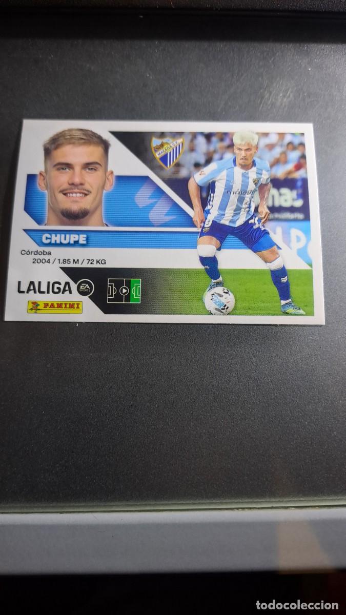 Coleccionismo cromos antiguos: CROMO CHUPE 20 MALAGA LIGA 2026 2027 26 27 ESTE PANINI NUNCA PEGADO