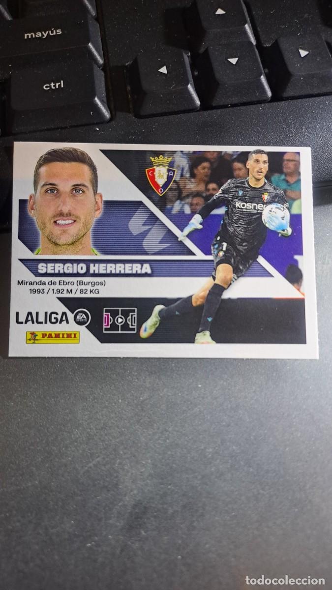 Coleccionismo cromos antiguos: CROMO SERGIO HERRERA 3 OSASUNA LIGA 2026 2027 26 27 ESTE PANINI NUNCA PEGADO