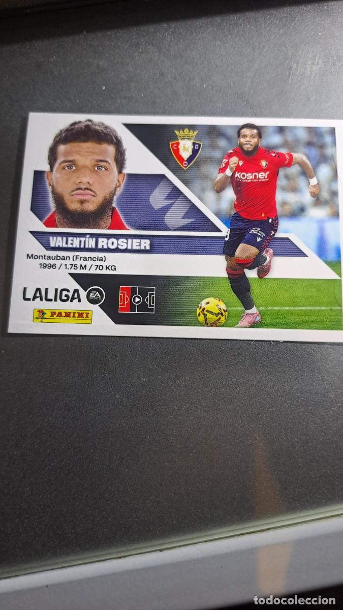 Coleccionismo cromos antiguos: CROMO ROSIER 5A 5 A OSASUNA LIGA 2026 2027 26 27 ESTE PANINI NUNCA PEGADO