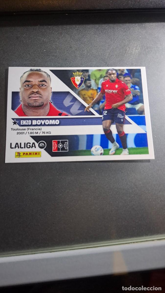 Coleccionismo cromos antiguos: CROMO BOYOMO 6 OSASUNA LIGA 2026 2027 26 27 ESTE PANINI NUNCA PEGADO
