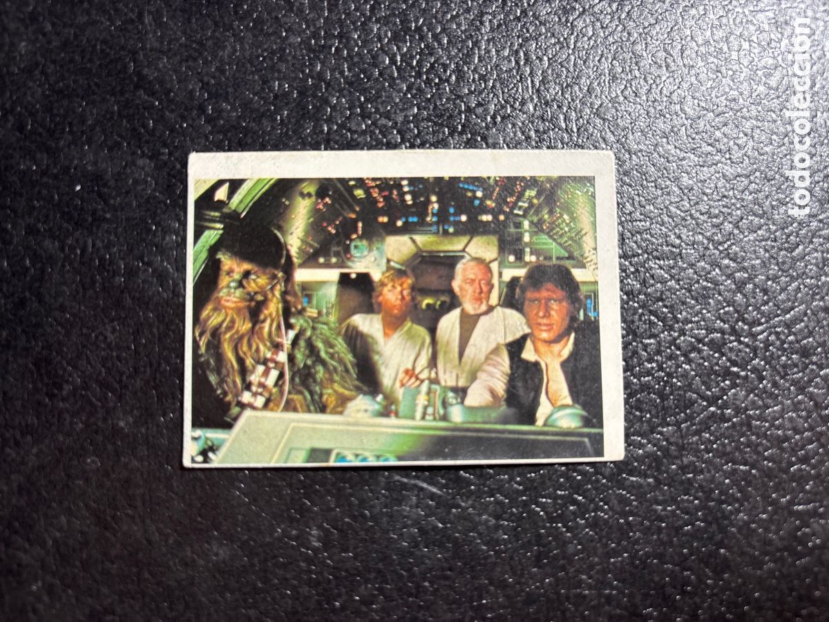 Coleccionismo cromos antiguos: RETORNO DEL JEDI 9 OBI WAN KENOBI LUKE HAN SOLO CROMO GUERRA DE LAS GALAXIAS STAR WARS PACOSA 1983