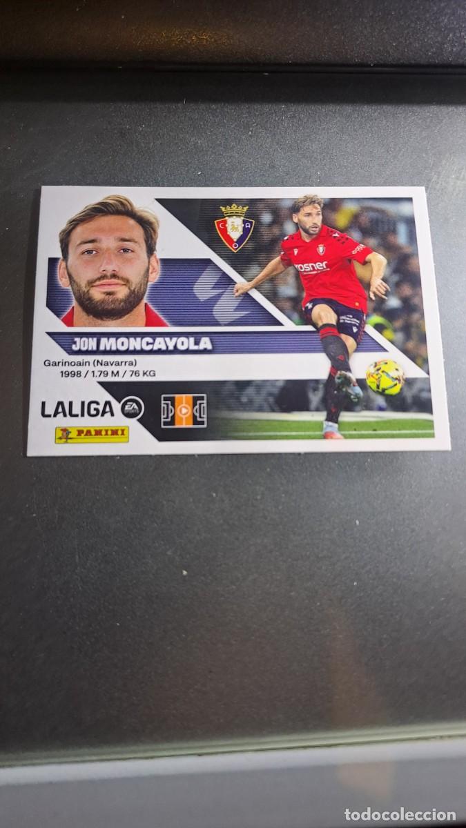 Coleccionismo cromos antiguos: CROMO MONCAYOLA 12 OSASUNA LIGA 2026 2027 26 27 ESTE PANINI NUNCA PEGADO