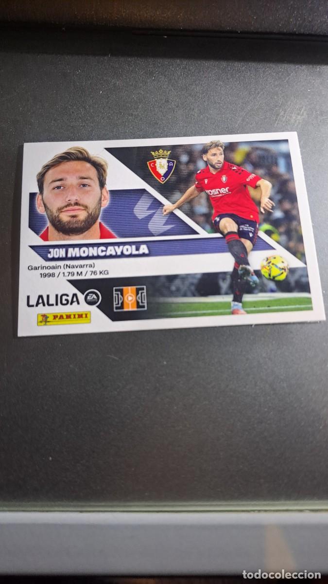Coleccionismo cromos antiguos: CROMO MONCAYOLA 12 OSASUNA LIGA 2026 2027 26 27 ESTE PANINI NUNCA PEGADO