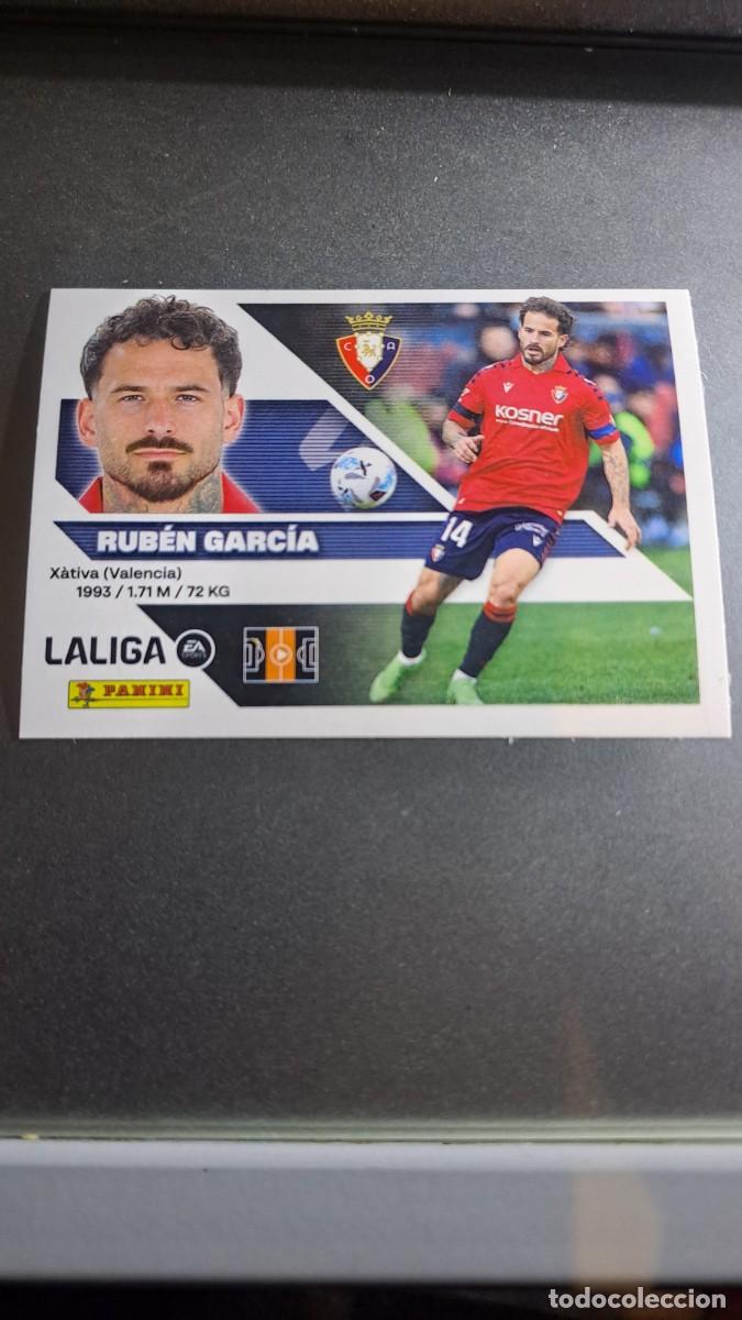 Coleccionismo cromos antiguos: CROMO RUBEN GARCIA 14 OSASUNA LIGA 2026 2027 26 27 ESTE PANINI NUNCA PEGADO