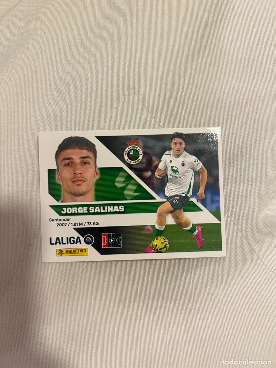 Coleccionismo cromos antiguos: 10 JORGE SALINAS RACING DE SANTANDER LIGA ESTE 2026 2027 26 27 EDICIONES ESTE 26 27 2026 2027