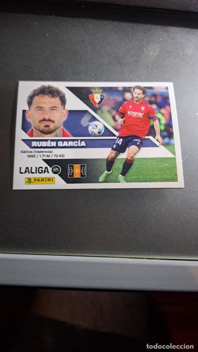 Coleccionismo cromos antiguos: CROMO RUBEN GARCIA 14 OSASUNA LIGA 2026 2027 26 27 ESTE PANINI NUNCA PEGADO