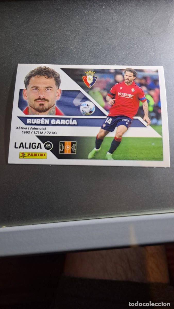 Coleccionismo cromos antiguos: CROMO RUBEN GARCIA 14 OSASUNA LIGA 2026 2027 26 27 ESTE PANINI NUNCA PEGADO