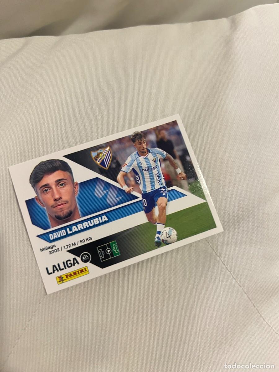Coleccionismo cromos antiguos: 16 LARRUBIA MALAGA LIGA ESTE 2026 2027 26 27 EDICIONES