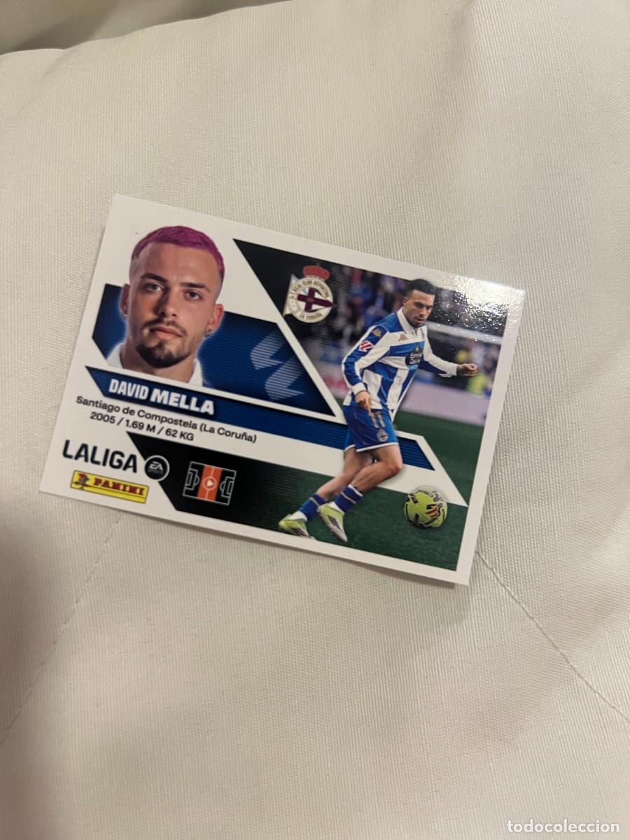 Coleccionismo cromos antiguos: 16 MELLA DEPORTIVO DE LA CORU&Ntilde;A LIGA ESTE 2026 2027 26 27 EDICIONES