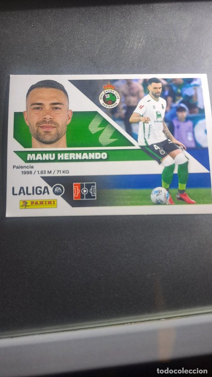 Coleccionismo cromos antiguos: CROMO MANU HERNANDO 9A 9 A RACING DE SANTANDER LIGA 2026 2027 26 27 ESTE PANINI NUNCA PEGADO