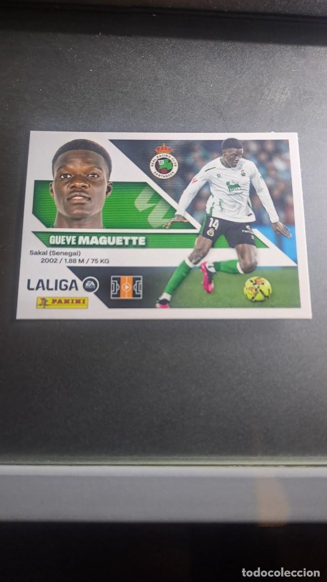 Coleccionismo cromos antiguos: CROMO MAGUETTE 11 RACING DE SANTANDER LIGA 2026 2027 26 27 ESTE PANINI NUNCA PEGADO