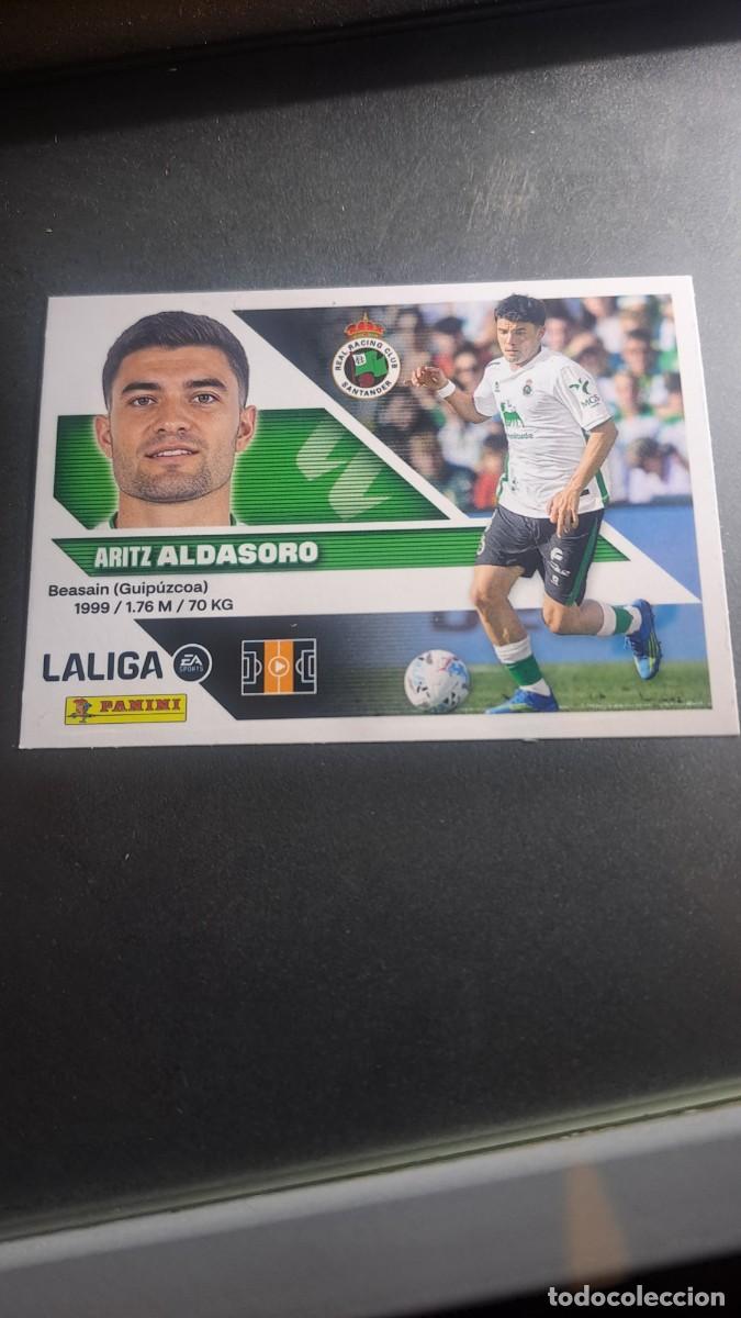 Coleccionismo cromos antiguos: CROMO ALDASORO 14 RACING DE SANTANDER LIGA 2026 2027 26 27 ESTE PANINI NUNCA PEGADO