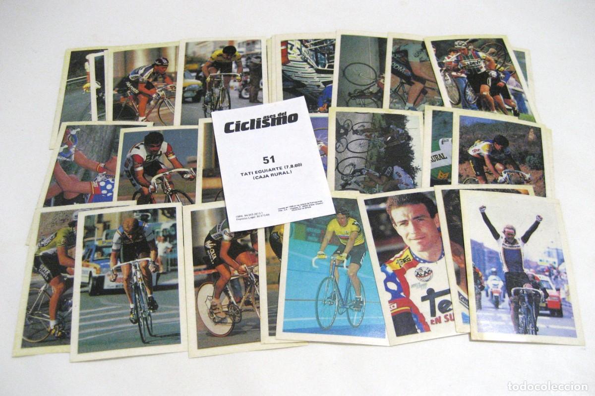 Coleccionismo cromos antiguos: LOTE DE 30 CROMOS CICLISMO. FHER, 1988.