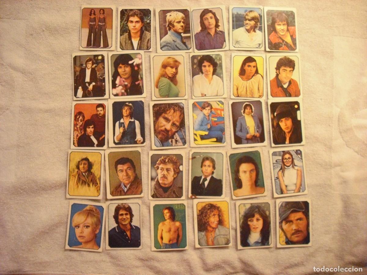 Collectionnisme Cartes &agrave; collectionner anciennes: FANS , ED, ESTE LOTE DE 30 CROMOS NUNCA PEGADOS Y SIN REPETIR