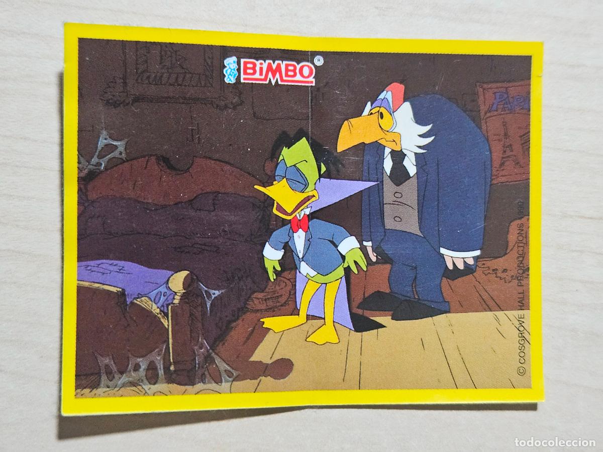 Coleccionismo cromos antiguos: N&ordm; 17 CROMO PEGATINA ADHESIVO BIMBO COLECCION CONDE DUCKULA NUEVA SIN PEGAR