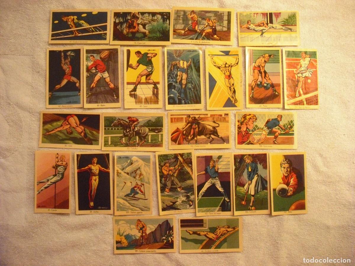 Sammeln alte Sammelbilder: RUIZ ROMERO, LOTE DE 24 CROMOS SIN PEGAR