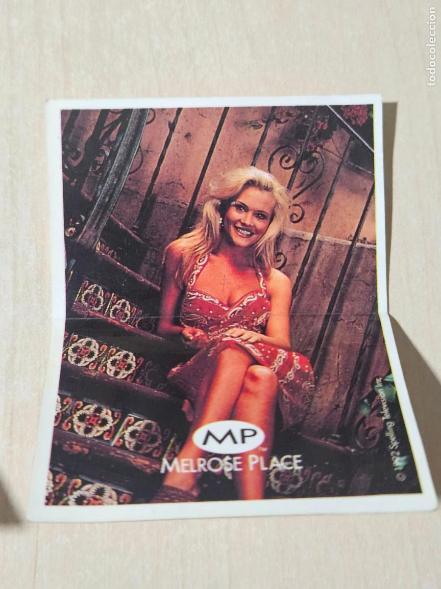 Coleccionismo cromos antiguos: N&ordm; 6 MELROSE PLACE CROMO PEGATINA ADHESIVO BOLLYCAO - NUEVA SIN PEGAR
